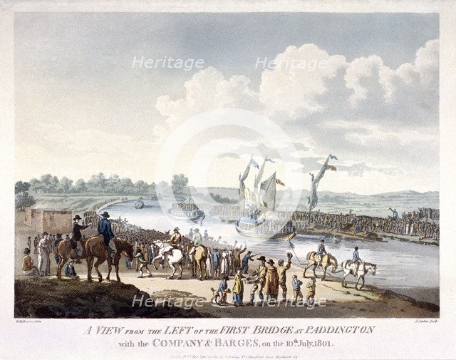 Bayswater, Paddington, London, 1801. Artist: J Jeakes