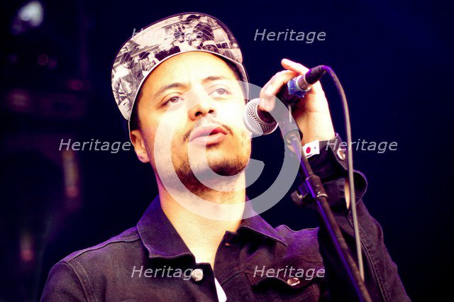 Jose James, Love Supreme Jazz Festival, Glynde Place, East Sussex, 2014. Artist: Brian O'Connor.