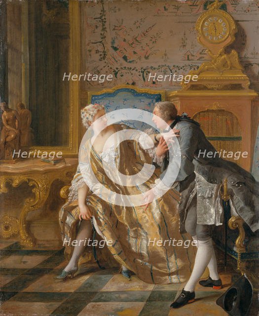 The Garter, 1724. Creator: Jean Francois de Troy.