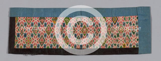 Trouser Band, China, Qing dynasty (1644-1911), 1875/1900. Creator: Unknown.