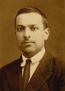 Lev Semyonovich Vygotsky (1896-1934) Artist: Anonymous  