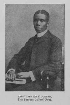 Paul Laurence Dunbar, the famous colored poet, 1902. Creator: Unknown.