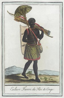 Costumes de Différents Pays, 'Esclave Favori du Roi de Congo', c1797. Creators: Jacques Grasset de Saint-Sauveur, LF Labrousse.