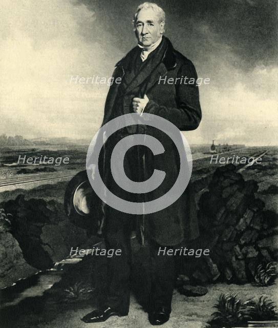 George Stephenson, c1849, (1945).  Creator: Unknown.