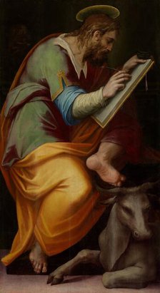 Saint Luke, 1570-1571. Creator: Giorgio Vasari.
