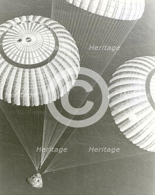 Apollo 17 Pacific Recovery Area, 1972. Creator: NASA.