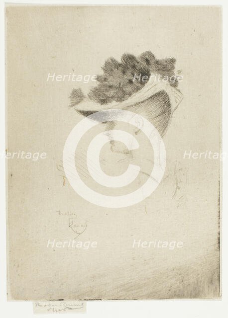 The Henley Hat, 1890. Creator: Theodore Roussel.