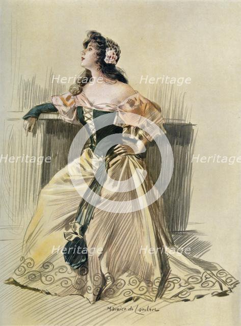 'Theatre De La Porte-Saint-Martin - Falstaff - Nelly. - Mlle. Pannetier', 1904. Creator: Unknown.