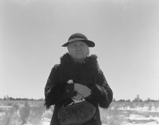 Mormon woman (native of Denmark), Widtsoe, Utah, 1938. Creator: Dorothea Lange.
