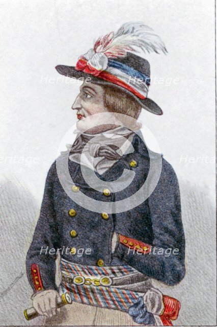 Lazare Nicolas Marguerite Carnot, French revolutionary. Artist: Unknown