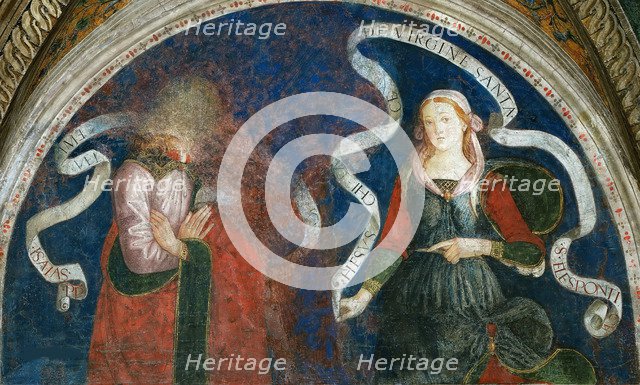 The Prophet Isaiah and the Hellespontine Sibyl, 1492-1495.