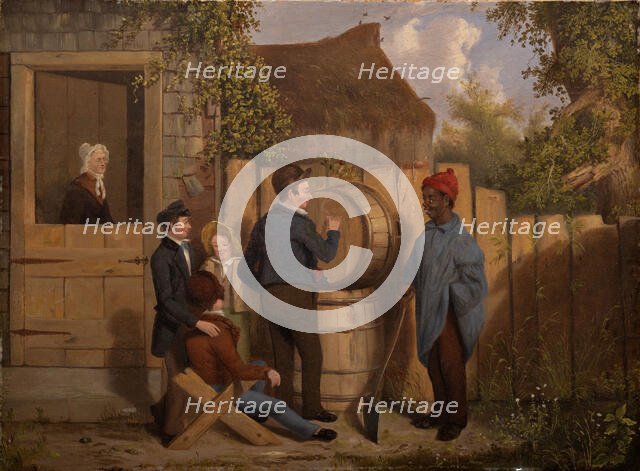 The Young Artist, c1840. Creator: Thomas Mickell Burnham.