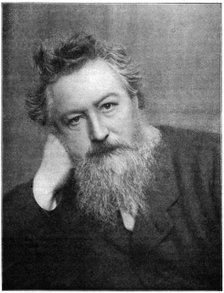 William Morris (1834-1996), English artist and writer, 1930s.Artist: Frederick Hollyer