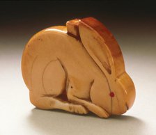 Double-Sided Rabbit, 19th century. Creator: Unknown.