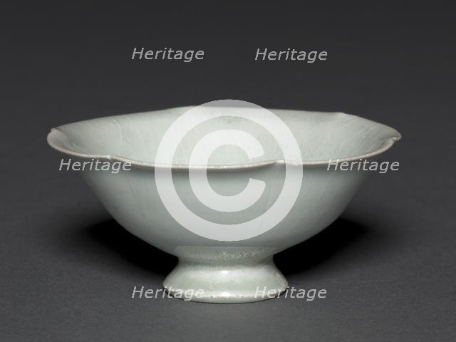 Cup and Stand, 1100s. Creator: Unknown.