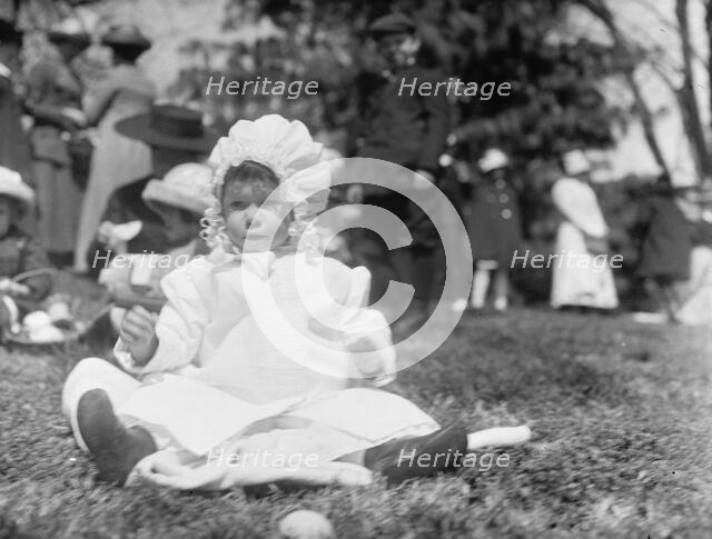 Easter Egg Rolling, White House, 1911. Creator: Harris & Ewing.