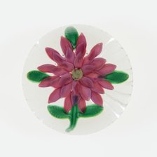 Paperweight, Saint-Louis, c. 1848-55. Creator: Saint-Louis Glassworks.