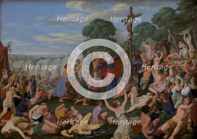 The Brazen Serpent, 1601-1642. Creator: Johann König.