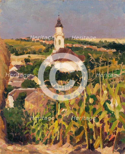 Eastern Slovakia Village, around 1930. Creator: Teodor Jozef Mousson.