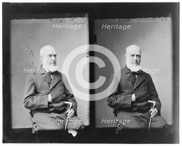 Birney, Rev. D. (Baptist Missionary to Burma), between 1865 and 1880. Creator: Unknown.