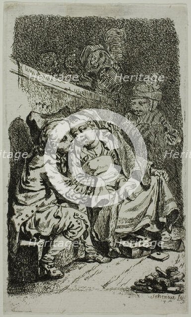 Protection Against Cold, n.d. Creator: Johann Eleazar Schenau.