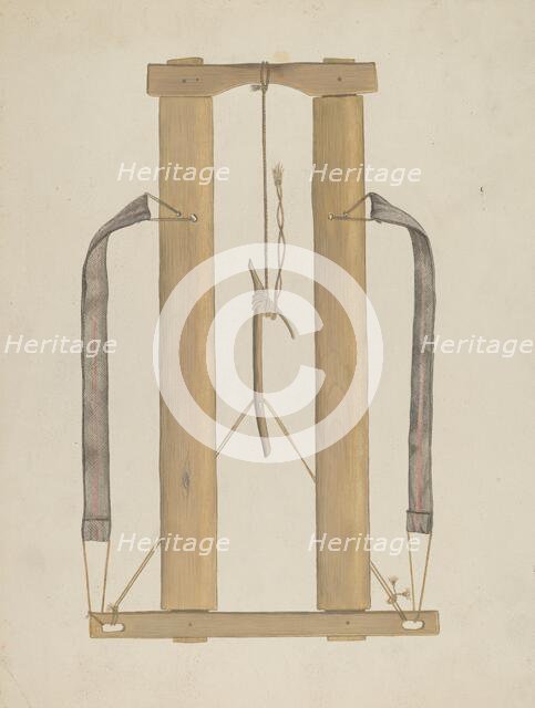 Carrier, c. 1938. Creator: Wilbur M Rice.