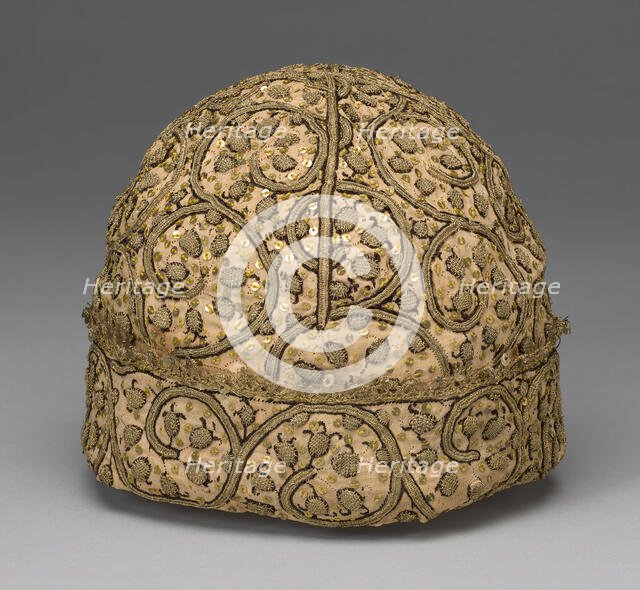 Man's Cap, England, 1575/1600. Creator: Unknown.