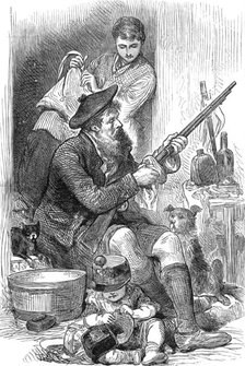 The Royal Visit to Edinburgh: The Scottish Volunteers - The Young Idea, 1881. Creator: Unknown.