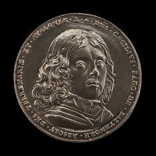The Maryland Medal: Cecil Calvert, 1605-1675, 2nd Baron of Baltimore 1632..., [obverse], 1644. Creator: Unknown.