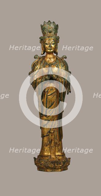 Guanyin (Avalokitesvara), Liao dynasty (907-1125), 11th century. Creator: Unknown.