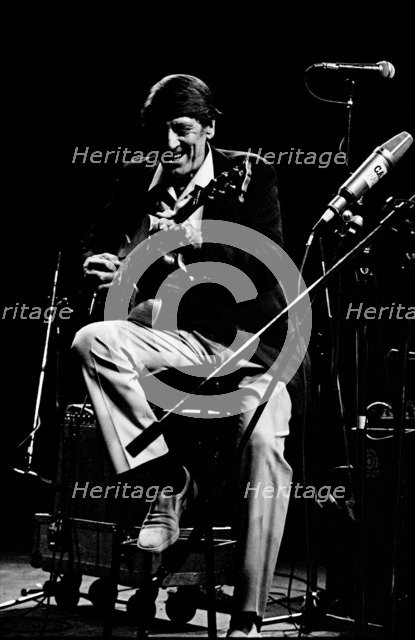 Tal Farlow, Capital Jazz Festival, Knebworth, Herts, July 82. Artist: Brian O'Connor.