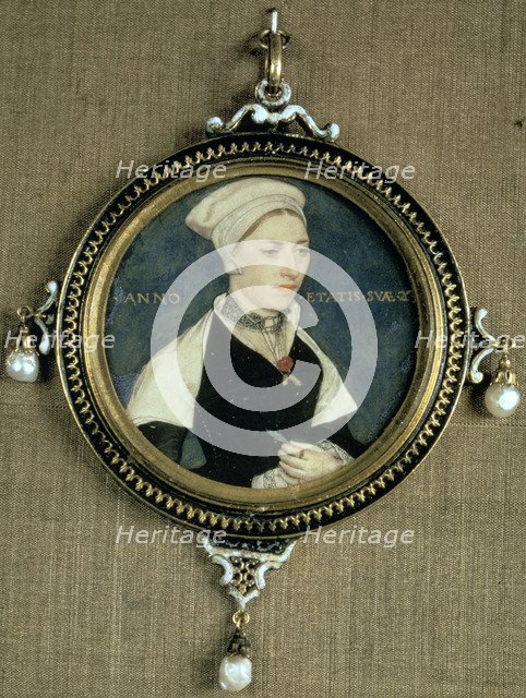 'Portrait of Mrs Pemberton', c1535. Artist: Hans Holbein the Younger