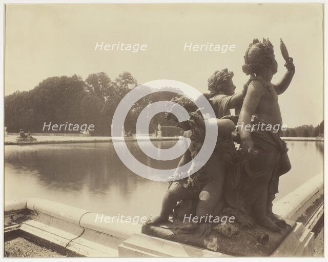 Versailles, Bassin de Midi, 1901. Creator: Eugene Atget.