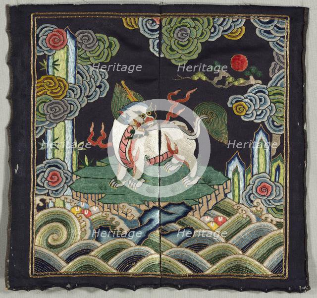 Rank Badge (buzi), 1736-95. Creator: Unknown.