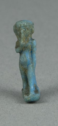 Amulet of the God Harpocrates (Standing), Egypt, Late Period, Dynasty 26-31 (664-332 BCE). Creator: Unknown.