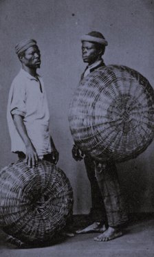 Portraits of men, Brazil, 1890 (Inferred). Creator: Unknown.