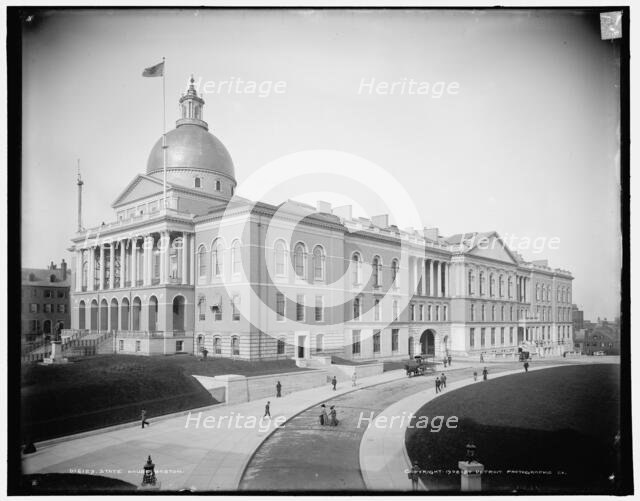 State House, Boston, c1902. Creator: Unknown.