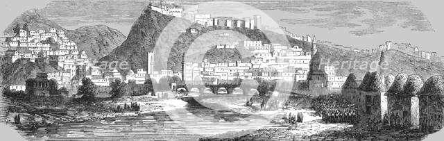 'View of the City of Kars and its Neighbourhood', 1854. Creator: Unknown.