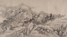 Remote Valleys and Deep Forests, dated 1678. Creator: Liu Yu.