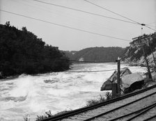The Rapids, along the [Great] Gorge route [Niagara Gorge Railroad], Niagara Falls, c1900-1910. Creator: Unknown.