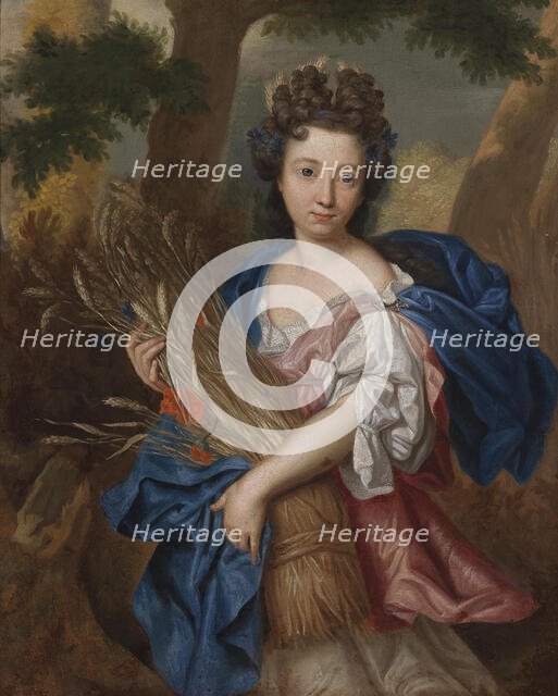 Anne-Geneviève de Bourbon-Condé (1619-1679), Duchess of Longueville, as Ceres, Between 1675 and 1700 Creator: Mignard, Pierre (1612-1695).