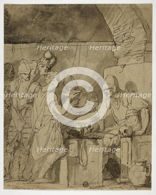 Soldiers Refeshing Themselves, n.d. Creator: Unknown.