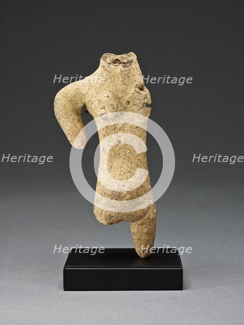 Partial Figure of a Pregnant Women, c. 1000-300 B.C. Creator: Unknown.