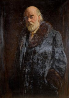 Portrait Of Sir Oliver Lodge, 1923. Creator: John Bernard Munns.