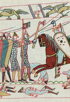 Battle of Hastings, 1066 (1070s). Artist: Unknown