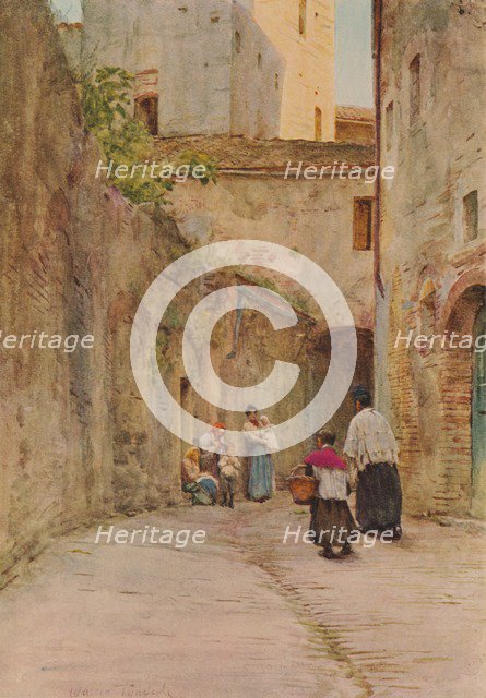 'The Blessing of the Houses', c1910, (1912). Artist: Walter Frederick Roofe Tyndale.