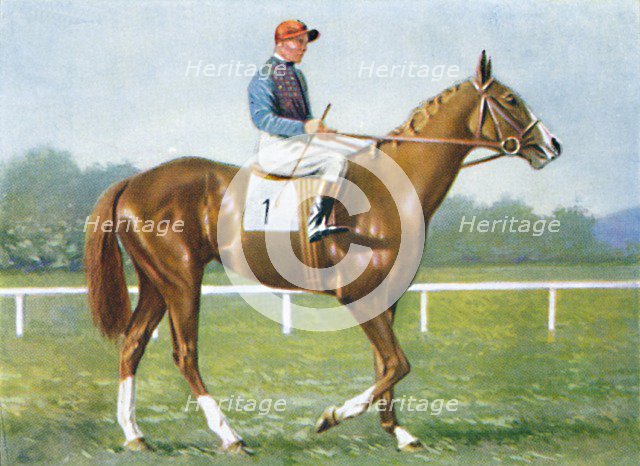 Waterbird, Jockey: E. Smith', 1939. Artist: Unknown.