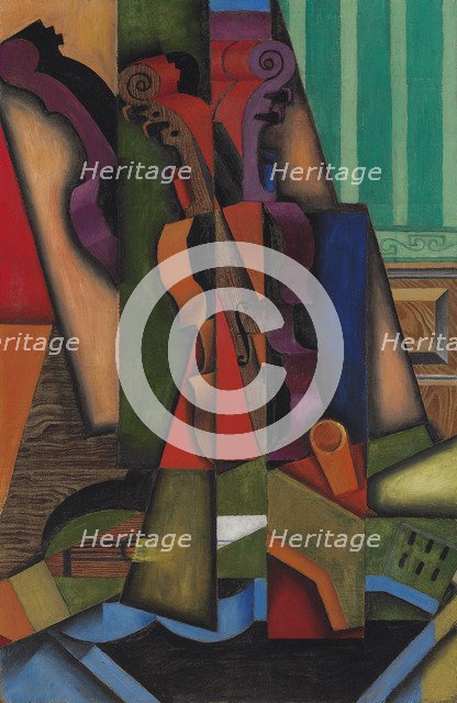 Guitar and Violin, 1913. Artist: Gris, Juan (1887-1927)