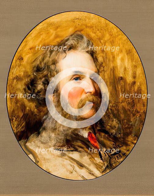 Thomas Faed, RA, 1884. Creator: John Pettie.