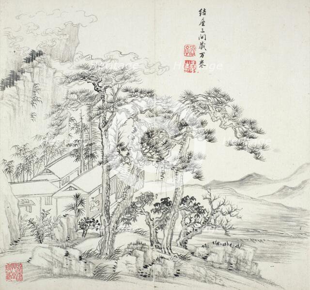 Album after old masters and poems, 1650-1717. Creator: Wang Hui.